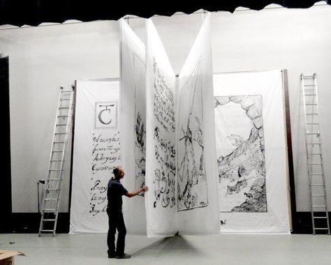 Book Installation, Book Sculpture, Exhibition Display, Scenic Design, Pop Up Book, Museum Exhibition, Exhibition Space, Sculpture Installation, Stage Design