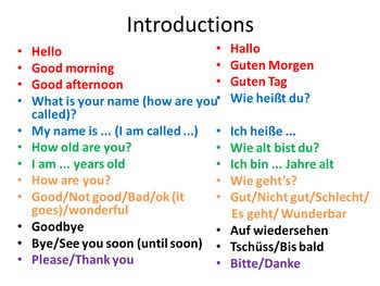 German Lesson Plans, Classroom Commands, German Lessons, Monster Activities, German Resources, Word Order, Powerpoint Lesson, Reward Stickers, Good Vocabulary