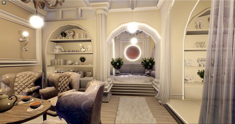 Royal High Dorm Room Campus 3, Royal High Bedroom Ideas, Mermaid Dorm Royale High, Royale High Apartments, Royale High Bedroom Ideas, Royal High Dorm Layout, Royale High Dorms Ideas, Royale High Room Ideas, Rh Dorm Ideas Campus 3