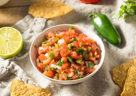 Pico de gallo Canning Recipe Pico De Gallo Canning Recipe, Restaurant Style Salsa Recipe, Best Salsa Recipe, Homemade Salsa Recipe, Canning Recipe, Salsa Recipes, Boiled Vegetables, Fresh Salsa, Homemade Salsa