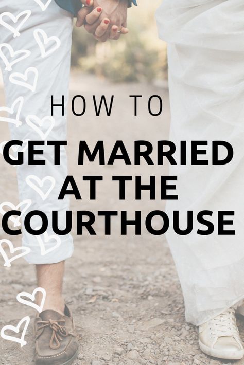 Courthouse Marriage, Married At The Courthouse, How To Get Married, Wedding Hacks, Courthouse Wedding Dress, Marriage Reception, Courthouse Wedding, Civil Wedding, Wedding Checklist