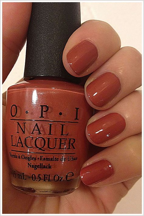 Nail polish and decoration products. The real beauty. Sienna Nail Polish, Fall Nail Polish 2024, Brown Pedicure, Rust Nails, Tangerine Nails, Navy Nails Design, Fall Nail Polish Colors, Opi Nail Polish Colors, Trendy Nail Polish