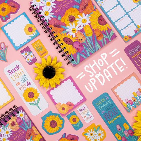 ✨ YAY! It's shop update time! ✨ Dive into my latest collection, NOW available at ebbandflowshop.com (link in bio). #NewArrivals #StationeryLove #StationeryAddict #PlannerCommunity #PaperGoods #SmallBusiness #ShopSmall #CreativeEntrepreneur #StationeryShop #Bookish #Bookmarks Bookish Bookmarks, Photoshop Tutorial Graphics, Notebook Cover Design, Magic Box, Stationary Design, Kawaii Stationery, Stationery Shop, Stationery Collection, Notebook Design