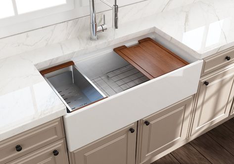 36 Inch Farmhouse Sink, Sink With Accessories, Apron Front Kitchen Sink, Fireclay Farmhouse Sink, Farmhouse Apron, Apron Sink, Farmhouse Aprons, Fireclay Sink, Single Bowl Sink