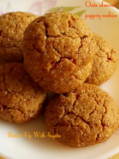 Eggless Biscotti, No Sugar Cookies, Helthy Snacks, Healthy Oat Cookies, Honey Oatmeal Cookies, Oat Cookie Recipe, Healthy Cakes, Hunger Pangs, Honey Cookies