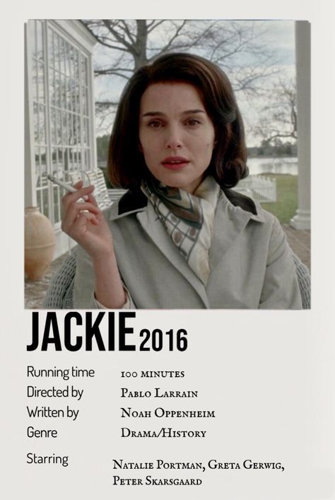 Jackie Movie, Jackie Film, Jackie 2016, Period Piece Movies, Dark Academia Movies, Light Movie, Billy Crudup, Greta Gerwig, Girly Movies