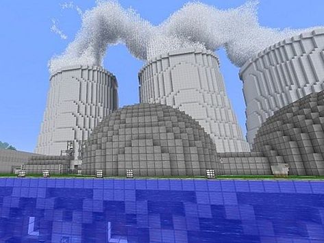 An artist's approximation of a nuclear power plant model made in Minecraft. Planet MinecraftOpenAI created the most trained Minecraft AI using more than 70,000 hours of gameplay. The post Why researchers are teaching AI to play Minecraft appeared first on Popular Science. Minecraft Nuclear Plant, Nuclear Power Plant Model, Minecraft Power Plant, Plant Minecraft, Generating Power, Minecraft Modern City, Minecraft W, Minecraft Base, Nuclear Engineering