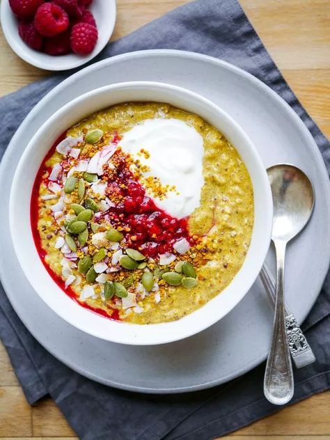 Oats Everyday, Fodmap Breakfast, Ms Recipes, Breakfast Protein, Seed Recipes, Gut Healing Recipes, Turmeric Recipes, Gut Health Recipes, Vegetarian Life