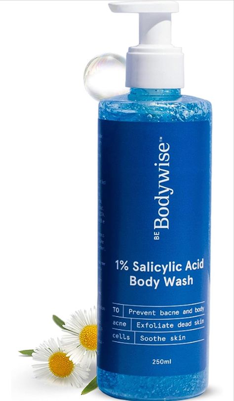 Salicylic Acid Body Wash, Exfoliating Body Wash, Bumpy Skin, Body Acne, Sls Free Products, Body Cleanser, Salicylic Acid, All Skin Types, Shower Gel