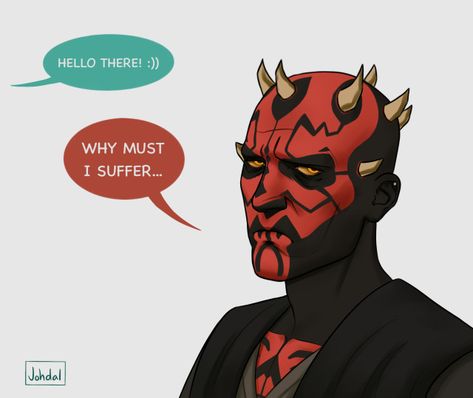 A small collection of miserable and angry looking Mauls. Gotta say I’m a big fan of the jedi Maul content I’ve seen on here. It... Jedi Maul, Anakin Vader, Dark Side Star Wars, Star Wars Characters Pictures, The Force Is Strong, Darth Maul, Star Wars Fan Art, Star Wars Fandom, Star Wars Rebels