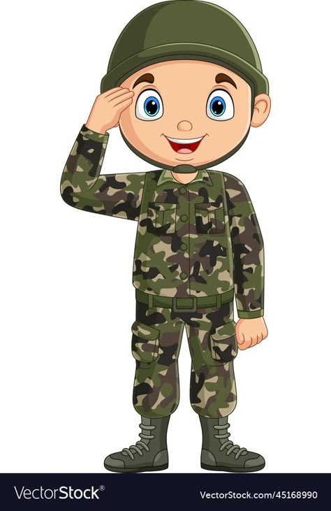 Army Illustration, Soldiers Drawing, Centurion Cartoon, Army Cartoon Soldiers, Soldier Cartoon, Tactical Cartoon, Soldier Cartoon Character Design, School Wall Art Ideas, Job Images