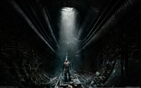 A few wallpapers - Album on Imgur Metro Last Light, Survival Videos, Wallpaper 1080p, Metro 2033, Light Wallpaper, Arte Cyberpunk, Lit Wallpaper, Post Apocalypse, Gas Mask