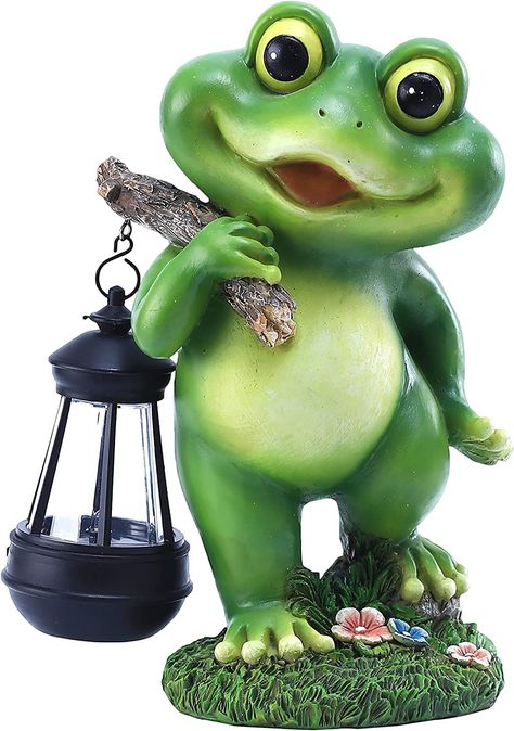 ColorFrog2BrandCFFOWNUGTheme动物MaterialResinStyleGarden

About this item

Frog outdoor decor :This cute frog statue is carrying a warm white light, which illuminates darkness.It can enhance your cheerful mood,thus adding a great atmosphere to the environment.

Specification:It is measured of 5.9 X 4.7 X 11 INCHES and this figurine can be placed at anywhere which can attract people's attention at the first sight.

Solar Energy Light:This statue has a built-in chargeable NI-MH AA battery and its so Garden Frog Decor, Garden Frog Statue, Frog Garden, Garden Frogs, Frog Statues, Night High, Frog Decor, Solar Lantern, Outside Decorations