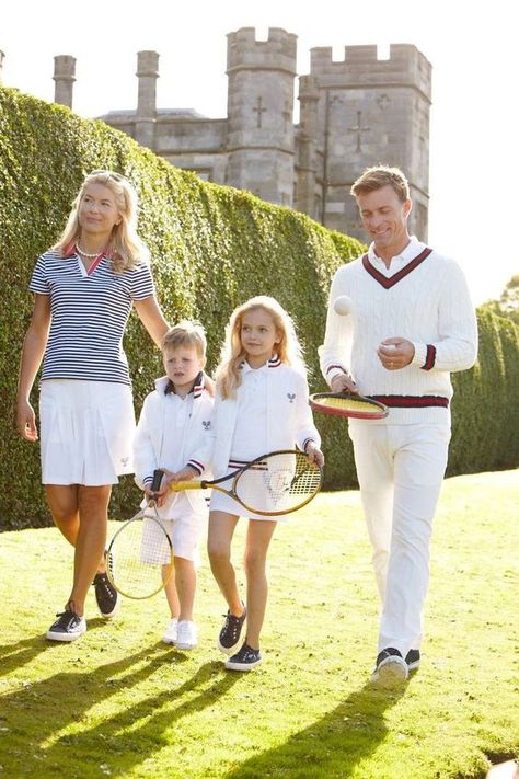 tennis-anyone-grass-court-habituallychic-006 Preppy Family, Country Club Aesthetic, Tennis Sweater, Style College, Ivy League Style, Ivy Style, Prep Style, Preppy Lifestyle, Racquets