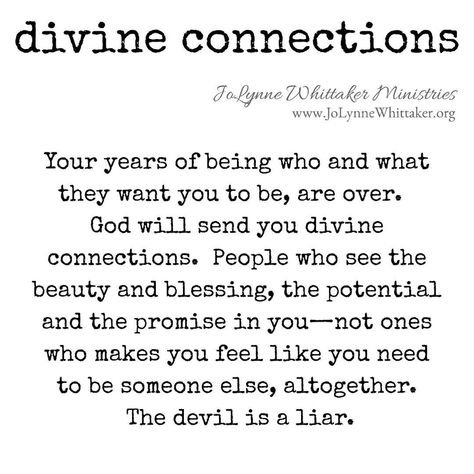 PROPHET•JOLYNNE•WHITTAKER on Instagram: “. . 🔥PROPHETIC WORD ~ Effective immediately, God is going to send you divine connections.  Right relationships.  Relationships in which you…” Divine Connection Quotes, Divine Relationships, Wisdom Speaks, Jolynne Whittaker, God Verses, Connection Quotes, Gods Plan Quotes, Quotes Faith, Truths Feelings