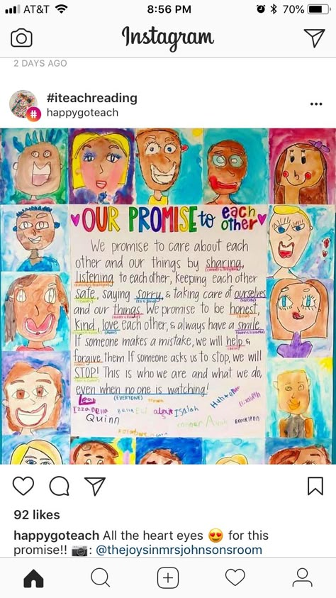 Classroom Promise, Year 4 Classroom, Class Promise, Responsive Classroom, Classroom Expectations, First Day Of School Activities, Classroom Organisation, Classroom Behavior, Beginning Of The School Year