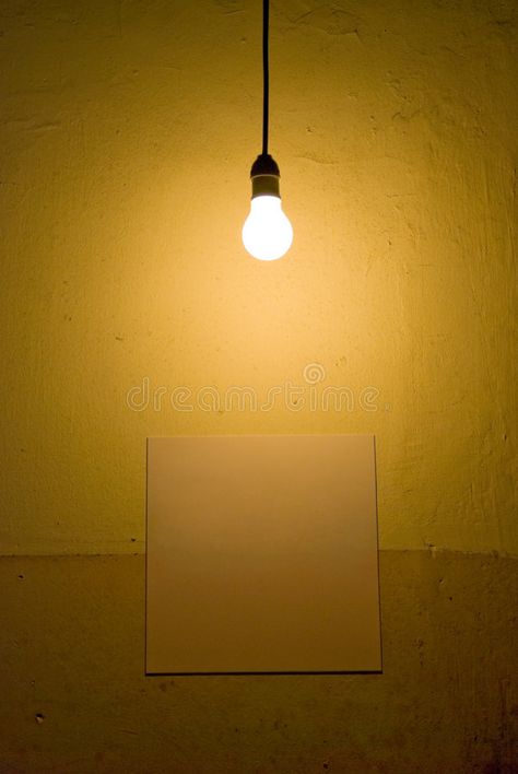 Naked Light. Bare lighted tungsten bulb against an old empty wall with an empty , #affiliate, #lighted, #tungsten, #Bare, #Naked, #Light #ad Empty Room, Empty Wall, Media Content, Heaven On Earth, Music Video, Light Bulb, Photo Image, Stock Images, Stock Photos