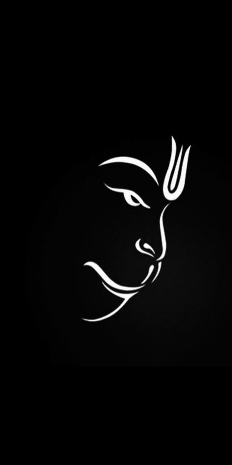 Bajarangi Hd Images Black, Hanuman Black Background, Black Line Art Wallpaper Hanuman, White Hanuman Ji Hd Wallpaper, Hanuman Dark Wallpaper, Hanuman Hd Wallpaper Black, Hanuman Black And White, Bajarangi Hd Images, Hanuman Shadow