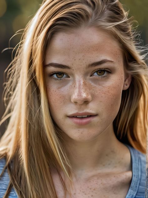 ~Freckles 2~ by moogieinspace Freckle Pattern, Models With Freckles, Makeup For Fair Skin, Freckles Beauty, Freckled Girl, Dark Freckles, Freckled Skin, Freckle Photography, Facial Reconstruction