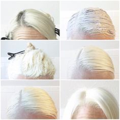 Pelo Color Ceniza, Blonde Hair At Home, Platinum Blonde Balayage, Blonde Platinum, Platinum Blonde Hair Color, Icy Blonde Hair, White Blonde Hair, Diy Hair Color, Ice Blonde