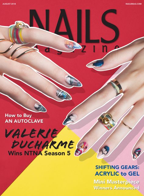 NAILS Magazine | August 2018 Issue Nails Graphic Design, Nail Poster, Brand Nails, Nail Photography, Sanam Puri, Logo Nail, Glitter Photography, Fashion Banner, Nail Room