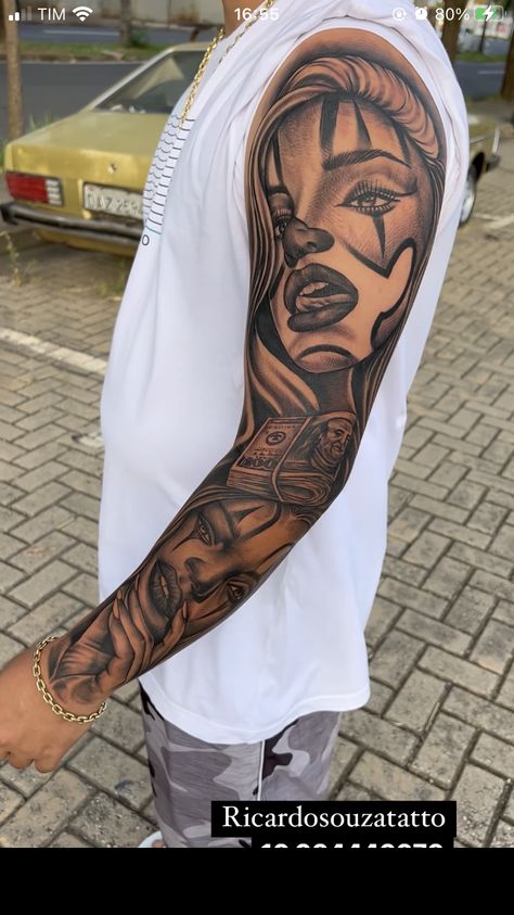 Arm Tattoos For Guys Forearm, Geisha Tattoo Design, Black And Grey Tattoos Sleeve, All Seeing Eye Tattoo, Tattoo Ideas Males, Chicanas Tattoo, Chicano Tattoos Sleeve, Full Tattoo, Skull Sleeve Tattoos