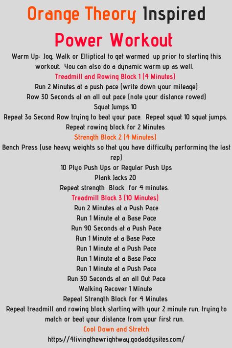 An Orange Theory style at home workout. Otf Workouts, Orangetheory Workout, Rowing Workouts, Gym Group, Melissa Bender, Ectomorph Workout, Bodybuilding Routines, Workout Man, Power Workout