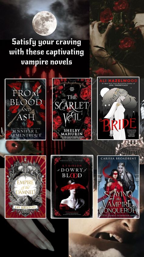 Book recommendations for vampire lovers Vampire Lovers, Vampire Novel, Novels To Read, Book Suggestions, Fan Book, Fantasy Books, Book Recommendations, Bestselling Author, Fan Art