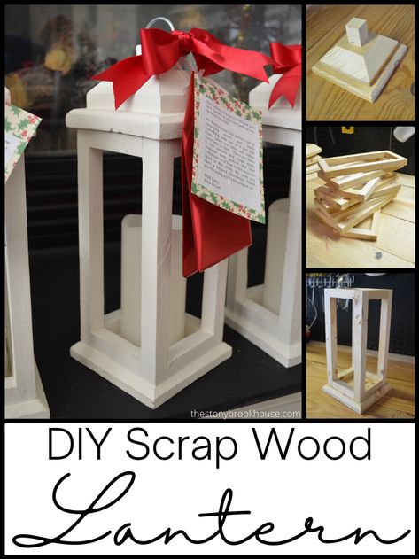 DIY Rustic Wood Lanterns Christmas Entertaining Decor, Diy Wood Lanterns, Wood Lantern Diy, Diy Wooden Lantern, Wooden Lanterns Diy, Christmas Lanterns Diy, Diy Scrap Wood, Wood Lanterns, Rustic Wood Lanterns