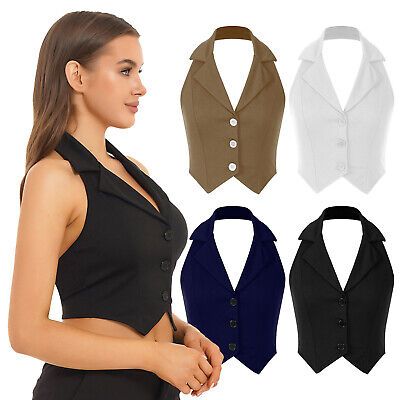 Men Waistcoat Business Suit Formal Vest Slim Fit Wedding Casual Work Tops Coat | eBay Men Waistcoat, Business Dress Women, Mens Vest Fashion, Wedding Casual, Formal Vest, Waistcoat Woman, Colorful Crop Tops, Halter Crop Top, Business Suit