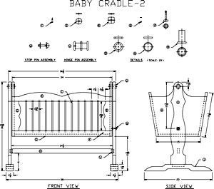 Wooden Baby Cradle, Cradle Plans, Wood Bassinet, Dresser Woodworking Plans, Baby Cradle Plans, Baby Cradles, Cradle Woodworking Plans, Crib Woodworking Plans, Bed Woodworking Plans