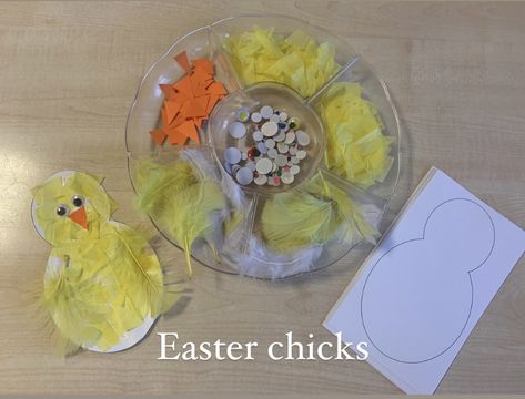 Easter Craft Eyfs Activities, Chicken Eyfs Activities, Easter Reception Ideas, Easter Eyfs Activities Ideas, Easter Continuous Provision, Easter Reggio Activities, Easter Crafts Eyfs, Eyfs Easter Activities, Easter Cards Eyfs