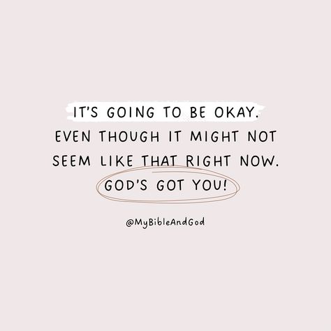 God is watching over you and will help you through any difficulties that you are facing. Have faith and trust God! Everything is going to be okay. Even in challenging situations, God is working things out for our ultimate good. 👉 Romans 8:28: “And we know that in all things God works for the good of those who love him, who have been called according to his purpose.” (NIV) God is always there for us, a source of strength and refuge during hardships. 👉 Psalm 46:1: “God is our refuge and stren... God Is Watching Over You, God Is Always There, God Is Watching, Encouragement Board, Psalm 46 1, God Is Working, Faith Sign, Be Not Dismayed, God's Promises