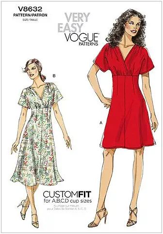 Vogue Dress Patterns, Retro Sewing Patterns, Summer Dress Patterns, Vintage Ideas, Vogue Dress, Dress Making Patterns, Vogue Sewing Patterns, Vogue Pattern, Vogue Patterns