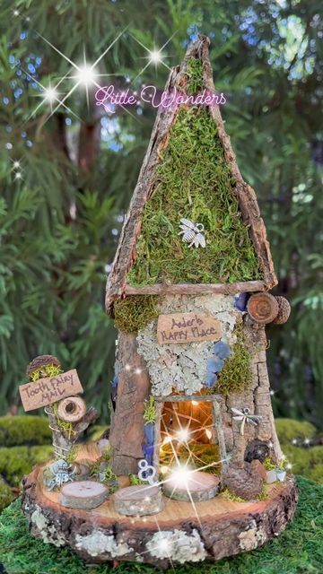 Color Room Decor, Tooth Fairy House, Color Room, Fairy Houses, Tooth Fairy, Fairy House, Fairy Garden, Bird House, Customized Gifts