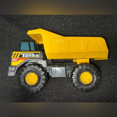 TONKA Dumping Truck Toy Tonka Toys, Tonka Truck, Metal Bed, Toy Trucks, Dump Truck, Find It, New Home, Trucks, Toys