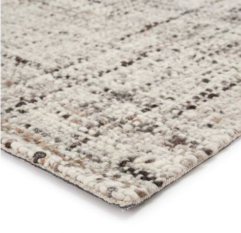 MORROW RUG, Jaipur Rugs, Charcoal Rug, Mid Century Modern Interiors, Jaipur Living, Salalah, Ivory Area Rug, Ivory Rug, Hand Tufted Rugs, Rich Textures