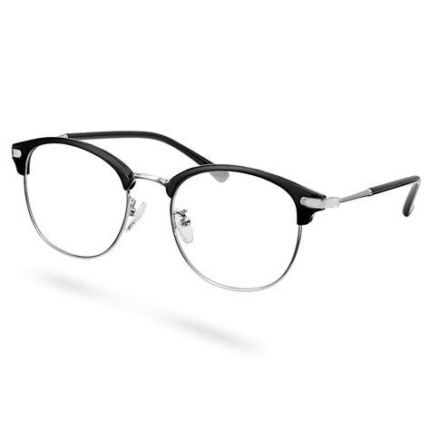 Smooth Nose, Round Glasses Men, Glasses For Round Faces, Men's Glasses, Clear Lens Glasses, Black Glasses, Clear Glasses, Welcome To The Family, New Glasses