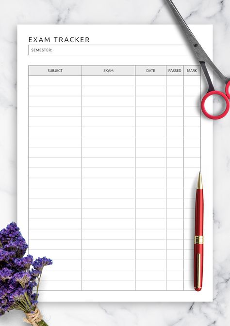 Subjects Template, Revision Methods, Study Planner Printable Free, College Student Organization, College Printables, Exam Marks, Vertical Calendar, Study Planner Printable, Calendar Notes