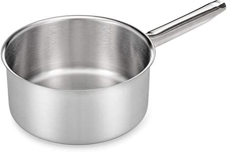 Matfer Bourgeat Excellence Sauce Pan without Lid, 4 3/4-Inch, Gray Sauce Pan Stainless Steel, Kettle Design, Cookware Design, Glass Kettle, Sauce Pans, Le Creuset Cookware, Saucepans, Copper Pans, Sauce Pan