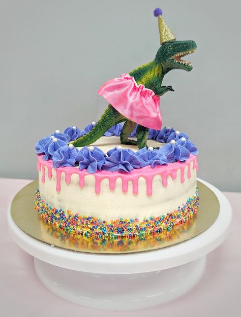 3 Rex Cake Girl, Dinosaur Princess Cake, Dinosaur Unicorn Cake, Three Rex Birthday Party Girl Cake, Rainbow Dinosaur Cake, Rainbow Dinosaur Birthday Party, Dinosaur Princess Party, Girly Dinosaur Birthday Cake, Girl Dinosaur Birthday Cake