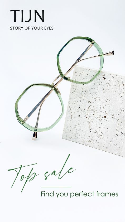 Find frames that suit your style!😍LIMITED-TIME👉
$30 OFF 2 pairs🌈Which one is your fav?
✔Blue Light Filter ✔Prescription ✔Non-prescription
#TIJN #SS23 #eyewear #optical #newarrivals #henk Eyewear Branding Design, Glasses Poster Design, Eyewear Branding, Eyewear Photography, Eyewear Store Design, Life Is Art, Glasses Inspiration, Specs Frame, Optical Sunglasses