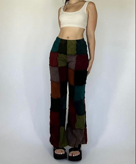 Embrace the free spirit in you with our vibrant patchwork skirts and pants! 🌼🌈 Use code “18” for 18% off your order this weekend only! .⁣ .⁣ .⁣ .⁣ .⁣ #bohemianstyle #bohochic #hippie #hippieart #hippiechic #hippiechick #hippieclothes #hippieclothing #hippiefashion #hippiegirl #boho #hippiehome #hippielifestyle #edc #hippies #hippiespirit #hippiespirits #hippiestyle #hippiesunflower #hippievibes #magic #meditation #pagan #slowfashion #wicca #witch #witchcraft #festival #rave #bohemian Hippie Flare Pants, Hippie Trousers, Boho Whimsical, Patchwork Pants, Hippie Pants, Womens Trousers, Hippie Girl, Cute Pants, Outfit Formulas