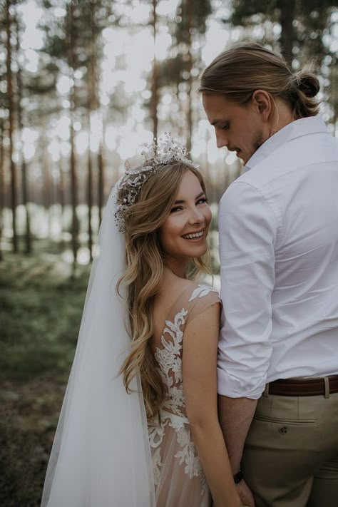 This Fairy-Tale Wedding at Liepupe Manor is What Dreams are Made Of | Junebug Weddings Wedding Themes Spring, Wedding Themes Summer, Wedding Themes Fall, Wedding Picture Poses, Wedding Couple Poses, Wedding Photos Poses, Fairy Tale Wedding, Wedding Photography Poses, Wedding Photo Inspiration