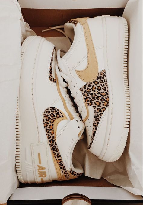 Nike Leopard, Leopard Nikes, Air Nike, Im Obsessed, Fashion Baby Girl Outfits, Air Forces, Cute Nike Shoes, Cute Nikes, Shoe Art