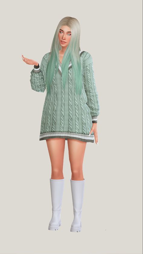 Mint Gen Sims 4, Sims 4 Mint Clothes, Not So Berry Challenge Sims 4 Mint Cc, Sims 4 Mint Hair, Sims 4 Not So Berry Cc, Sims 4 Cc Mint, Not So Berry Mint, Sims4 Cc Clothing, Sims 4 Not So Berry