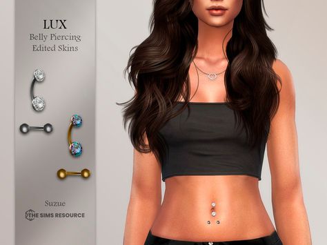 Sims4 Piercing, Sims 4 Cc Belly Piercing, Mod For Sims 4, Elder Ring, 4 Piercings, Sims 4 Piercings, Sims 4 Tattoos, Sims Baby, Sims 4 Cas Mods