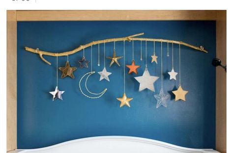 Decoraciones Ramadan, Diy Baby Mobile, Weekend Crafts, Ramadan Crafts, Space Party, Space Birthday, Baby Diy, Ramadan Decorations, Baby Crib