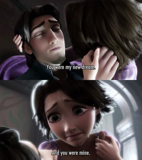 "You were my new dream.. " ~ Tangled (2010) ~ Movie Quotes #amusementphile You Were My New Dream Tangled, Tangled You Were My New Dream, You Were My New Dream, New Dream Tangled, Tangled Movie Quotes, Nemo Wallpaper, Tangled Quotes, Addams Family Values, A Single Man