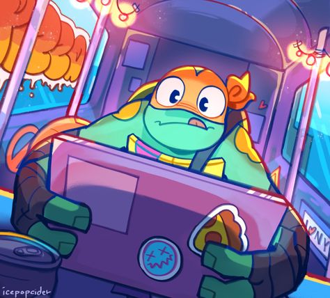 Rottmnt Pfp, Mikey Tmnt, Tmnt Mikey, Tmnt Characters, Turtle Tots, Silly Guy, Turtles Funny, Ninja Turtles Artwork, Tmnt Artwork